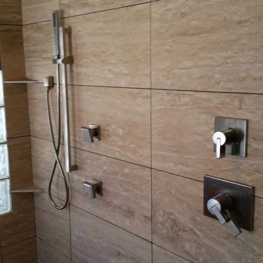 Shower fixture installation for Frozen Pipe Repair in New Britain